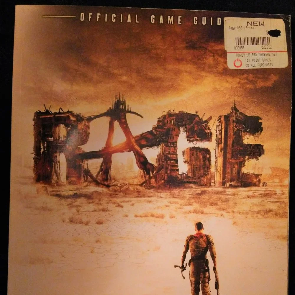 Guide Rage Prima Official Game by David Knight Maps Walkthrough Bethesda 2011